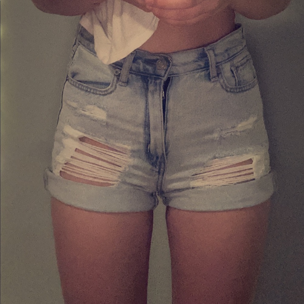 American Eagle jean shorts